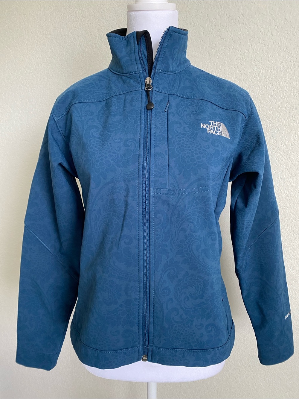 The North Face Paisley-Textured Full Zip Jacket - Like New
